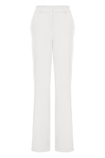 Classic white pants DILAR-H with arrows Garne 3042127 photo №14