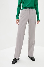 KRISTI-H classic straight trousers with pleats Garne 3037128 photo №1