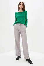 KRISTI-H classic straight trousers with pleats Garne 3037128 photo №2