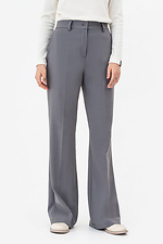 Классические штаны DILAR-H графитового цвета со стрелками Garne 3042128 фото №1