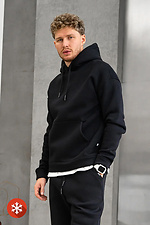 Men's Warm Hoodie Base 3 Black Teamv 8034128 photo №2