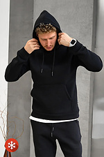 Men's Warm Hoodie Base 3 Black Teamv 8034128 photo №3