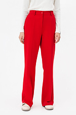 Класичні червоні штани DILAR-H зі стрілками Garne 3042129 фото №1