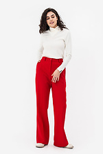 Classic red DILAR-H trousers with arrows Garne 3042129 photo №2