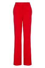 Klasyczne czerwone spodnie DILAR-H ze strzałkami Garne 3042129 zdjęcie №8
