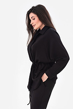 SILVA schwarze Bluse Garne 3044129 Foto №2