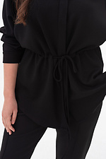 SILVA schwarze Bluse Garne 3044129 Foto №6