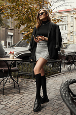 Schwarze Baumwollstrümpfe M-SOCKS 2040130 Foto №3