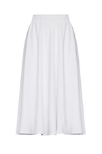 Пышная юбка DARIA длиной ниже колена белого цвета Garne 3041130 фото №9