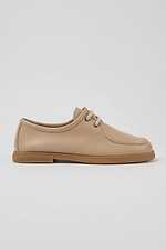 Шкіряні безпідкладні туфлі з широким анатомічним носком  4207130 фото №1
