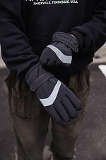 Sturmreflektierende Daunenhandschuhe Without 8049130 Foto №4