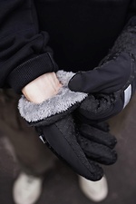 Sturmreflektierende Daunenhandschuhe Without 8049130 Foto №6