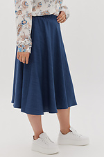 Пышная юбка DARIA длиной ниже колена синего цвета Garne 3041132 фото №10