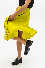 Пышная юбка DARIA длиной ниже колена желтого цвета Garne 3041133 фото №3