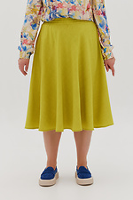 Puszysta spódnica DARIA przed kolano w kolorze żółtym Garne 3041133 zdjęcie №6