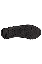 Черные летние кроссовки в дырочку на шнурках Forester 4203133 фото №6