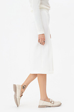 White EME skirt with slits Garne 3042135 photo №3