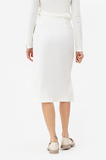 Biała spódnica EME z rozcięciami Garne 3042135 zdjęcie №4