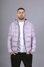 Halbsaison-Steppjacke für Herren in Grau Reload 8031137 Foto №3