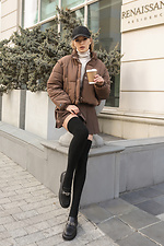 Черные чулки из итальянской шерсти мериноса M-SOCKS 2040138 фото №10
