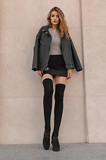 Черные чулки из итальянской шерсти мериноса M-SOCKS 2040138 фото №19