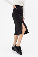 Black EME skirt with slits Garne 3042138 photo №4