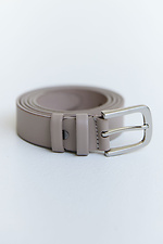 Women's beige leather belt. Garne 3300138 photo №1
