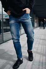 Hellblaue Stretch-Jeans mit Reversfeder TUR WEAR 4009138 Foto №1