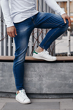 Hellblaue Stretch-Jeans mit Reversfeder TUR WEAR 4009138 Foto №5