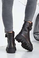High winter ankle boots on a massive platform  8019138 photo №11