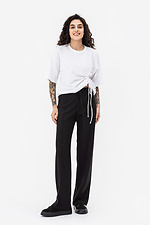 MORISS trousers in a sporty style with black arrows Garne 3042139 photo №2