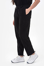 BUBLE-H1 schwarze Hose Garne 3044142 Foto №2