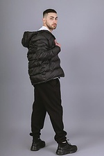 Halbsaison-Steppjacke für Herren in Schwarz Reload 8031142 Foto №2