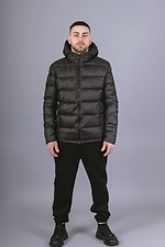 Halbsaison-Steppjacke für Herren in Schwarz Reload 8031142 Foto №5