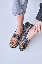 Women's leopard suede shoes  4206143 photo №5
