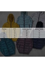 Demi-season quilted jacket for men in light green color Reload 8031143 photo №8