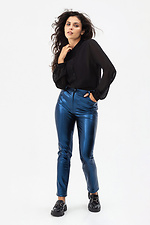 Шифоновая блуза VICKY черного цвета Garne 3041145 фото №6