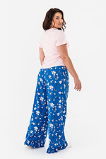 SUNSET Blue Trousers Garne 3044146 photo №2