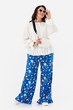 SUNSET Blue Trousers Garne 3044146 photo №3