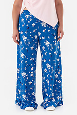 SUNSET Blue Trousers Garne 3044146 photo №4