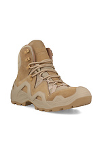 Military khaki high boots with laces VANEDA 4203146 photo №1