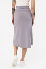 RUTH skirt with front closure, A-line, gray Garne 3042147 photo №5
