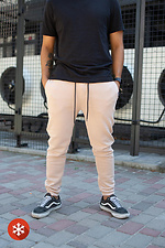Drawstring cotton sweatpants Without 8048147 photo №2