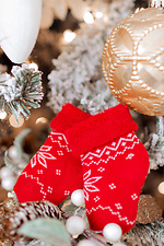 Familienset Weihnachtssocken mit Hirsch (3 Paar) M-SOCKS 2040148 Foto №5