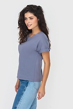 JULIANNA2 Basic-T-Shirt aus Baumwolle mit Bündchen an den Ärmeln Garne 3040148 Foto №2