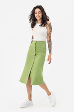 RUTH skirt with front closure green Garne 3042148 photo №2