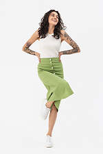 RUTH skirt with front closure green Garne 3042148 photo №4