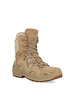 Military khaki high boots with laces Scooter 4203148 photo №1