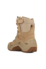 Military khaki high boots with laces Scooter 4203148 photo №4