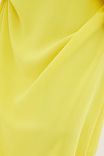 Желтое платье трапеция BRIANA с половинчатыми рукавами Garne 3038150 фото №5